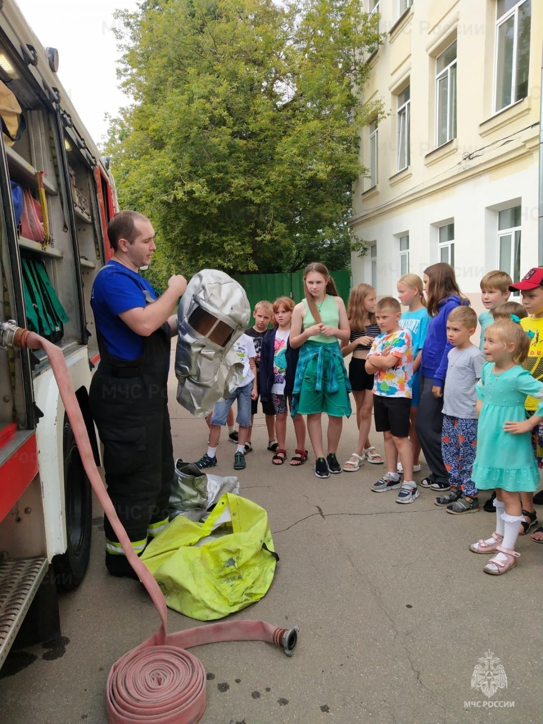 В Подмосковье провели выездную экскурсию для школьников