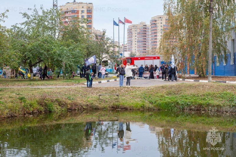 Сотрудники МЧС приняли участие в совместном мероприятии 