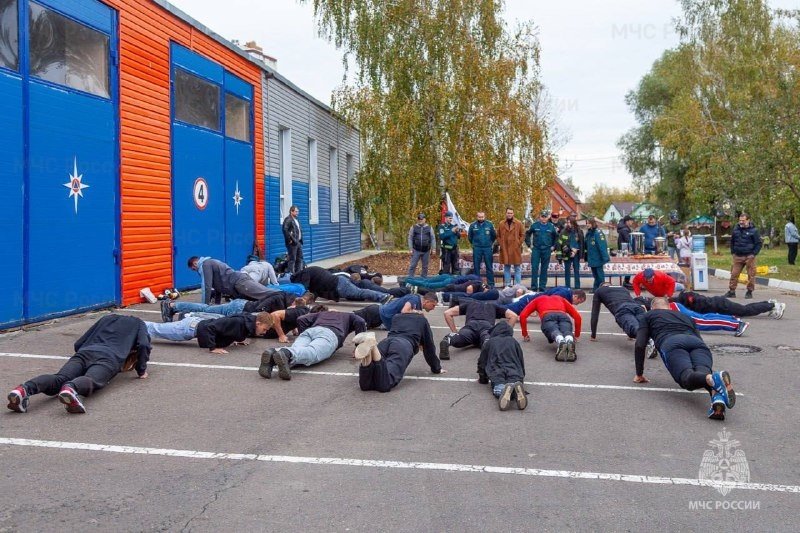 Сотрудники МЧС приняли участие в совместном мероприятии 